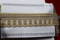 Golden Cutdana Embridery Lace
