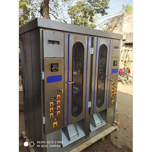 Double Head Edible Oil Pouch Packing Machine - Application: Industrial