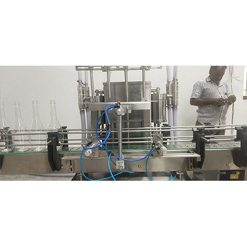 Automatic Hand Sanitizer Filling Machine - Capacity: 200 Ml To 1 Liter Ltr