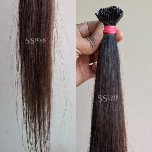 Italian Keratin I-Tip Hair Extensions 32in | 100 Strand Human hair Hot Fusion
