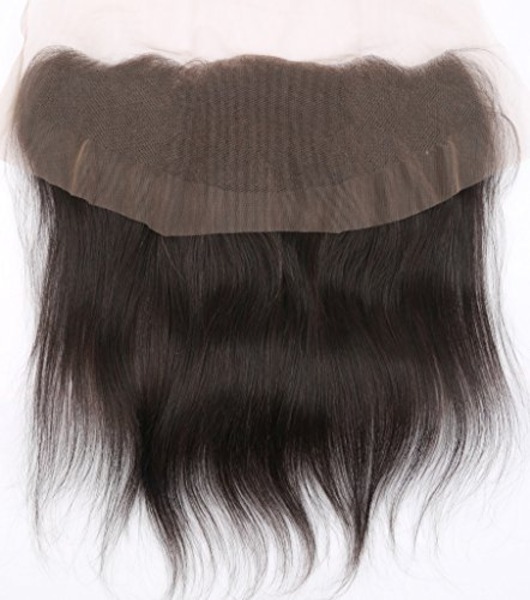 Lace Frontal Straight Closure 13x4 Free Part with Baby Hair  Virgin Human Hair Extension