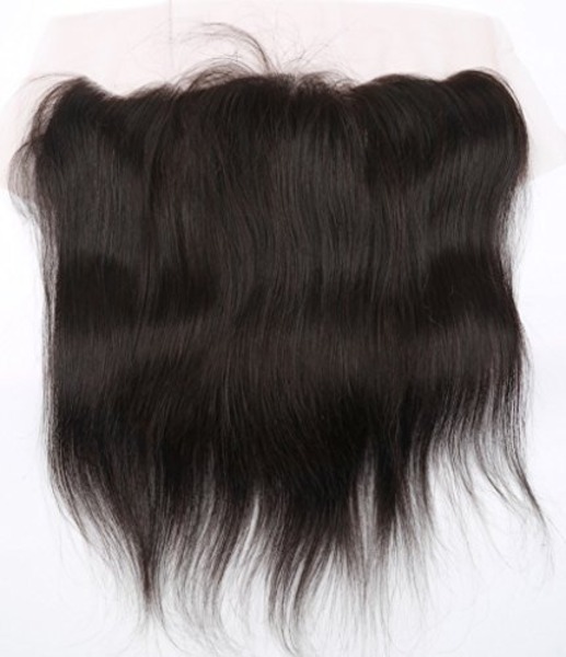 Lace Frontal Straight Closure 13x4 Free Part with Baby Hair  Virgin Human Hair Extension