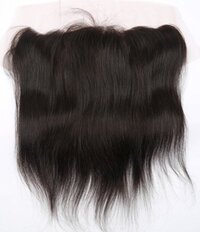 Lace Frontal Straight Closure 13x4 Free Part with Baby Hair  Virgin Human Hair Extension