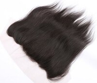 Lace Frontal Straight Closure 13x4 Free Part with Baby Hair  Virgin Human Hair Extension