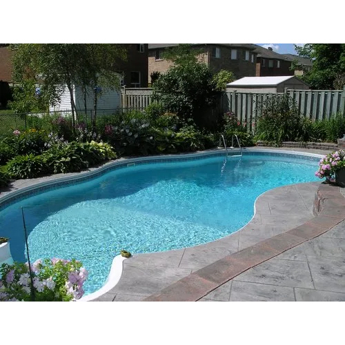 Swimming Pool - Frp Material, Variable Dimensions, Sky Blue Color | Aesthetics, Fitness, Recreation, Relaxation, Onsite Installation