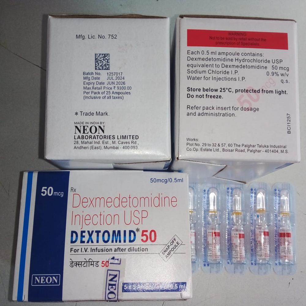 DEXTOMID 50mcg/0.5ml