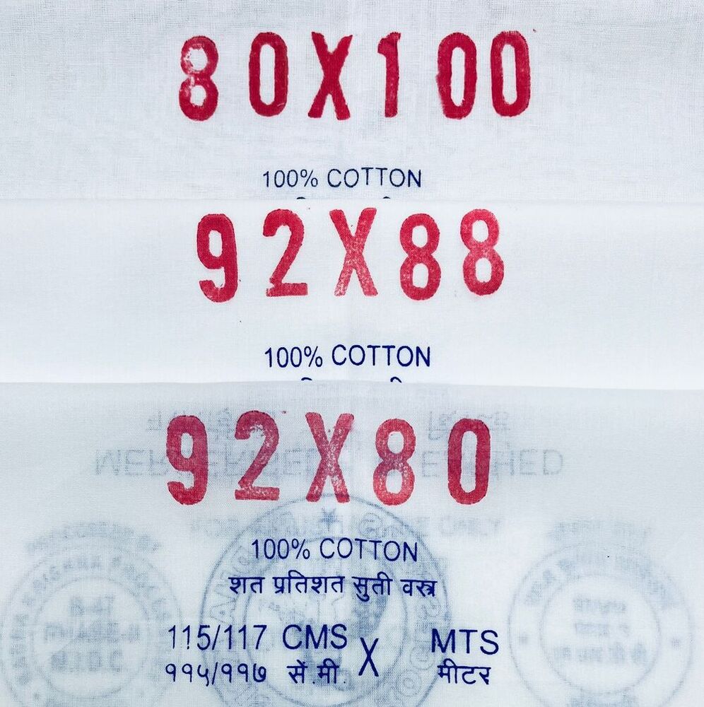 Bleach Fabric - Color: White