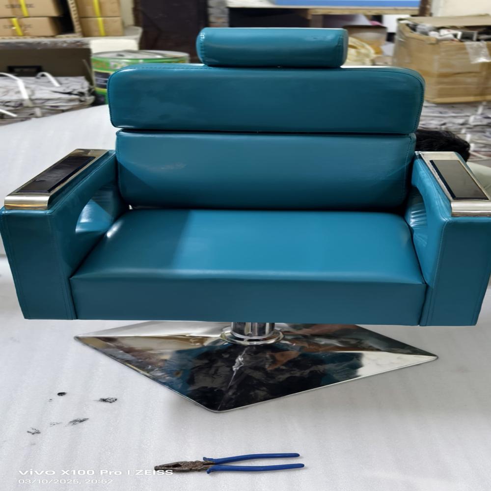 JSWL Leather stylish salon chair(blue)