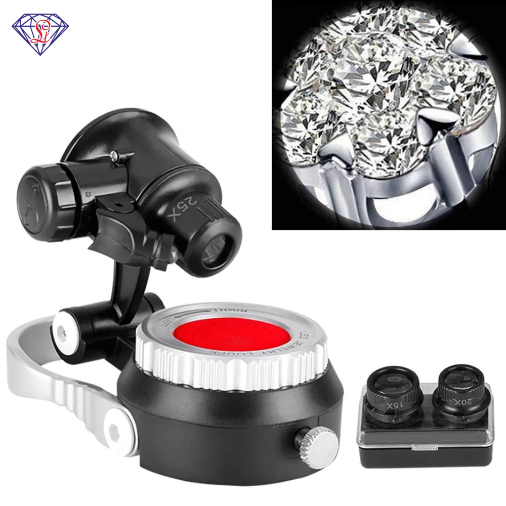 Th-519 Multi-function Magnifier - Color: Black & White