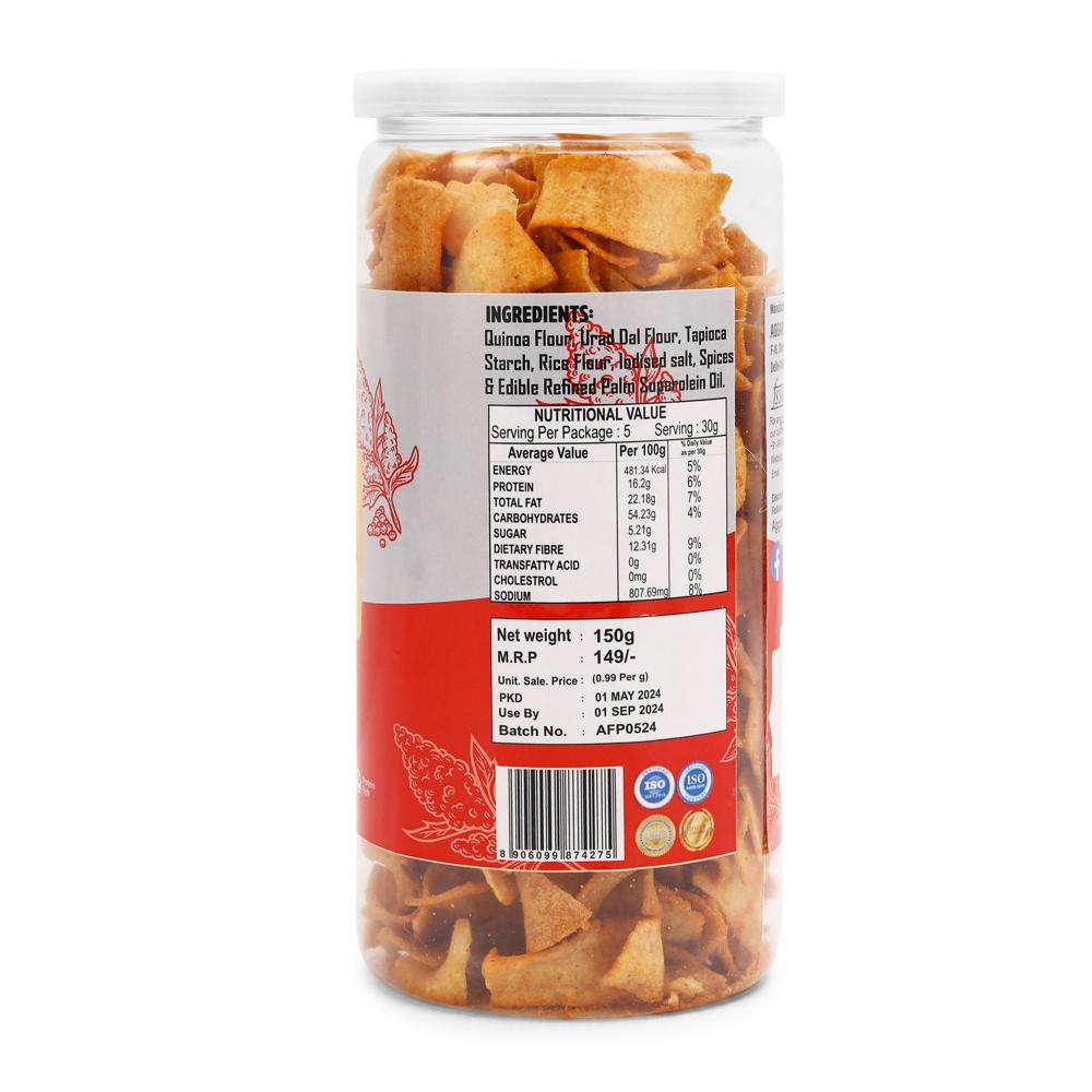 Quinoa Masala Chips