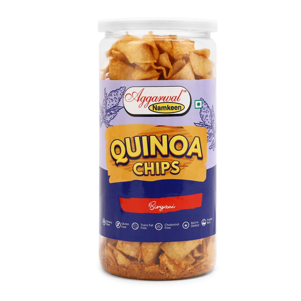 Quinoa Biryani Chips - Feature: Healthy Snacks