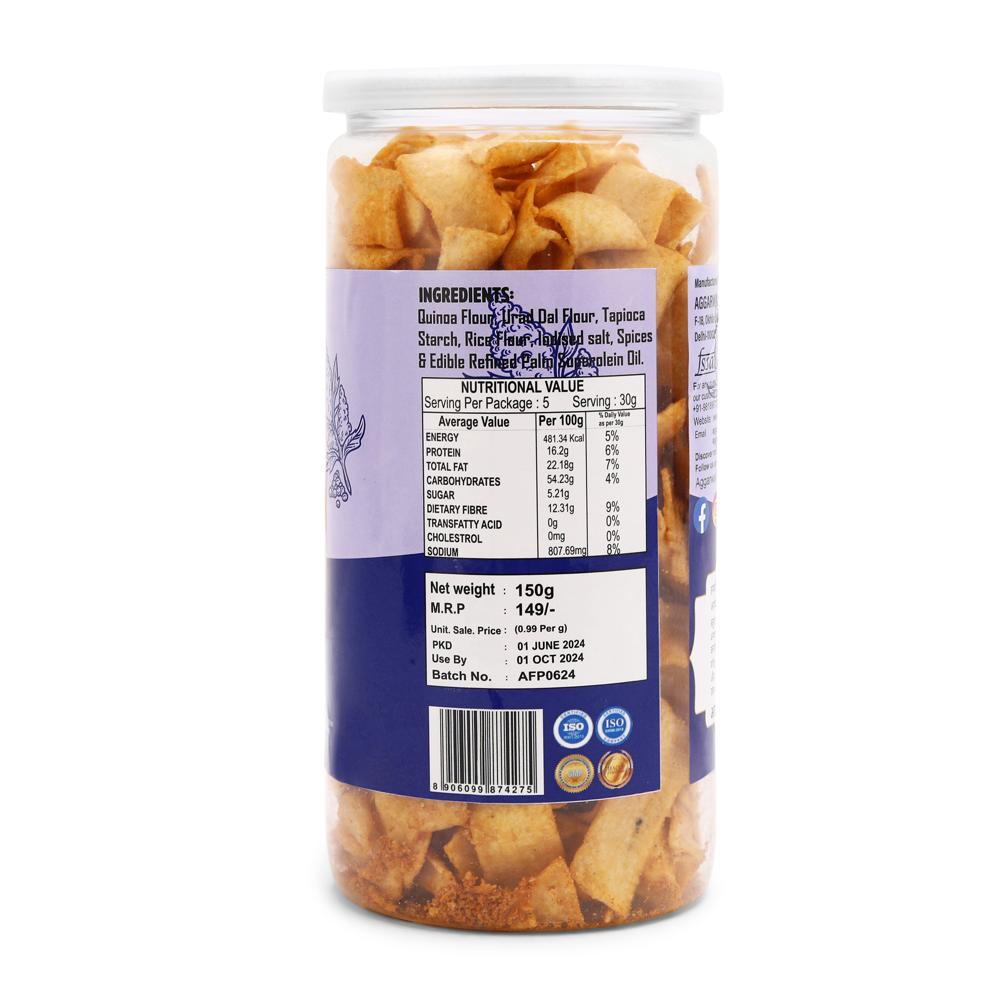 Quinoa Biryani Chips - Feature: Healthy Snacks