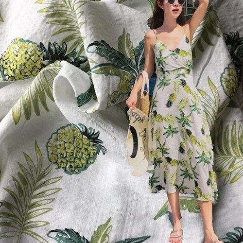 designer Printed cotton Fabric