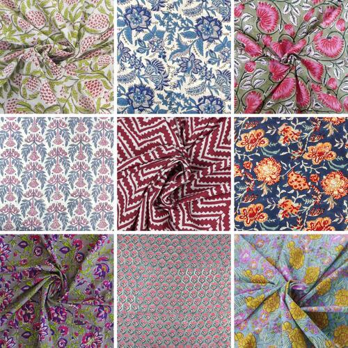 designer Printed cotton Fabric