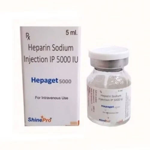 Heparin Sodium Injection - Recommended For: Patients At Risk Of Blood Clots Including During Surgeries And In Conditions Like Dvt And Pe