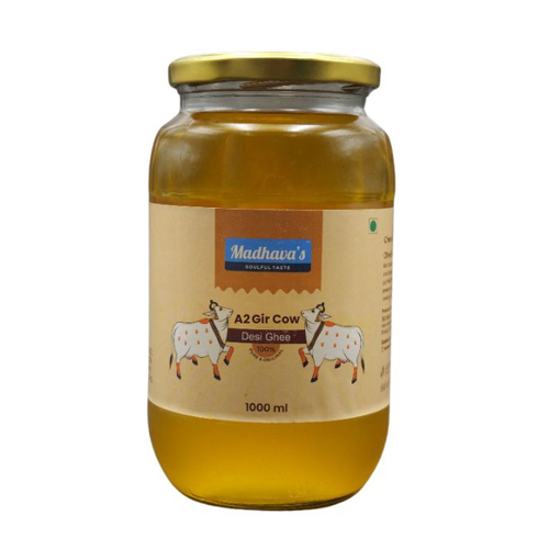 1000 Ml A2 Gir Cow Desi Ghee - Age Group: Adults