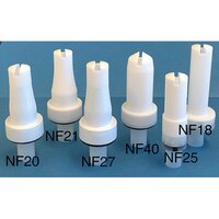 Ptfe Flat Jet Nozzel Set - Capacity: As Per Model Pcs/hr