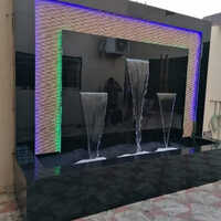 Black Granite Fountain - Material: Stone