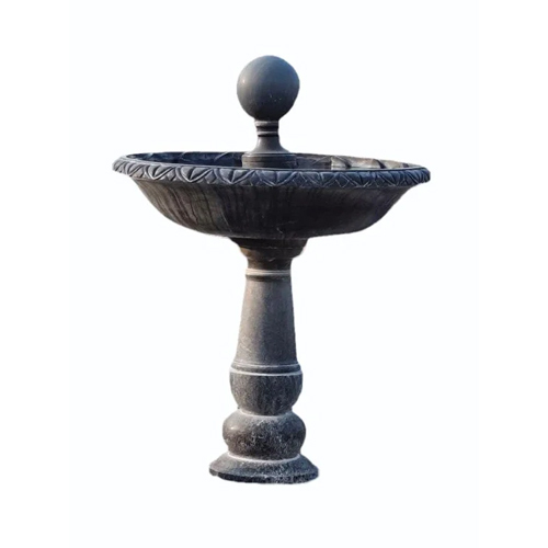 Stone Garden Fountain - Color: Black