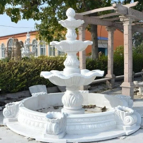 Three Tier Stone Fountain