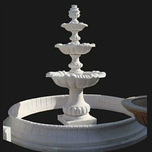 36x18 Inch Marble Garden Fountain