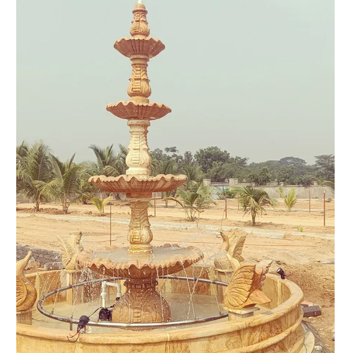 Outdoor Sandstone Water Fountain