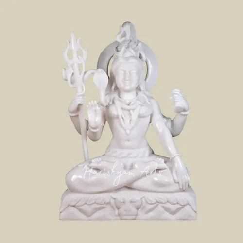 White Marble God Statue - Material: Granite