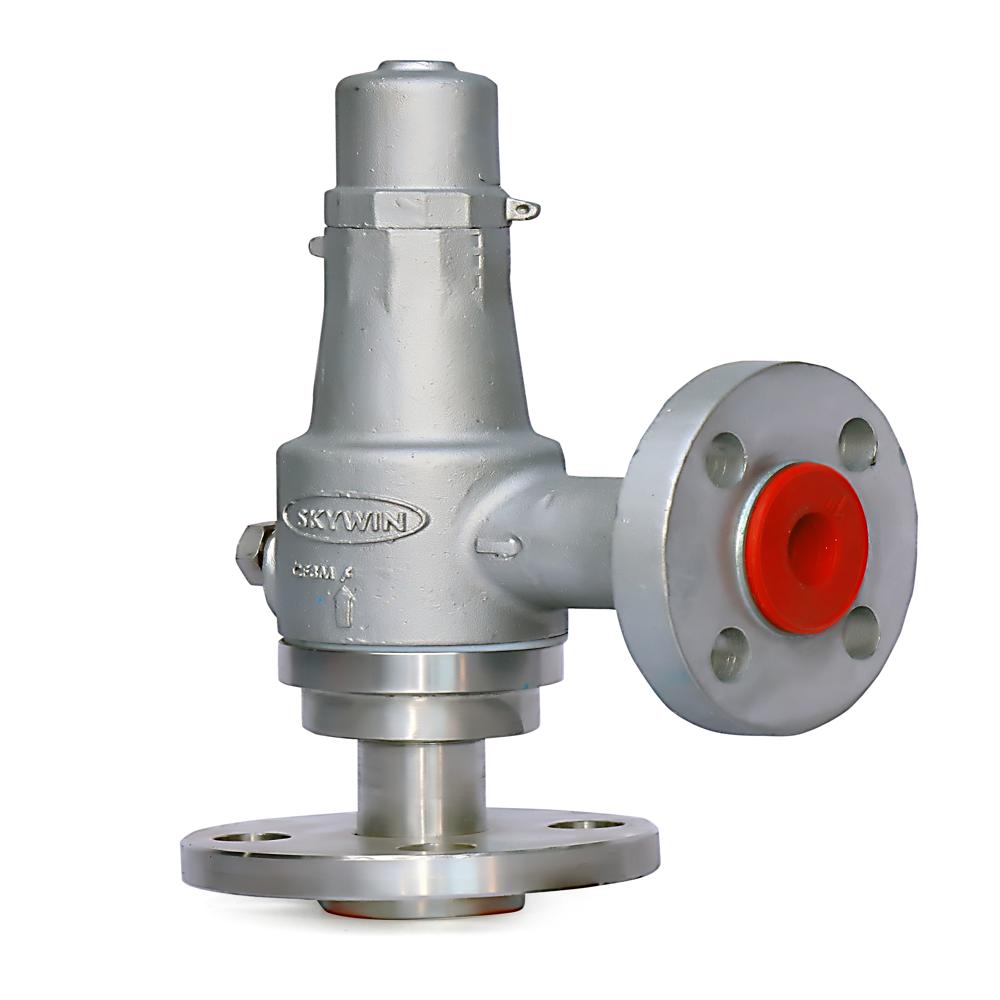 40 X 40 Mm Light Weight Safety Valve - Color: Blue/Silver