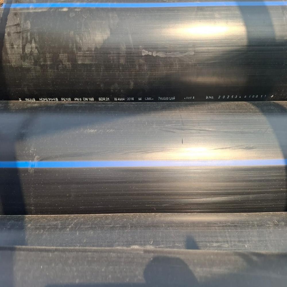 HDPE PIPE PE100 PN6 DN160mm