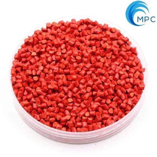 Red PVC Granules