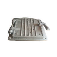 Steam Boiler Fire Door - Color: Grey