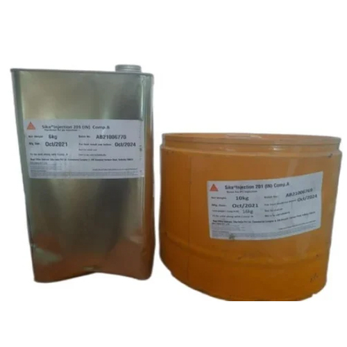 Sika Injection 201 Permanent Watertight Sealing - Color: Brown