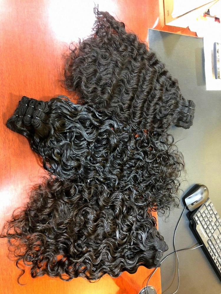 RAW NATURAL CURLY HAIR WIGS FOR WOMEN