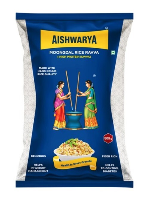 Moongdal Rice Rava - Feature: Healty