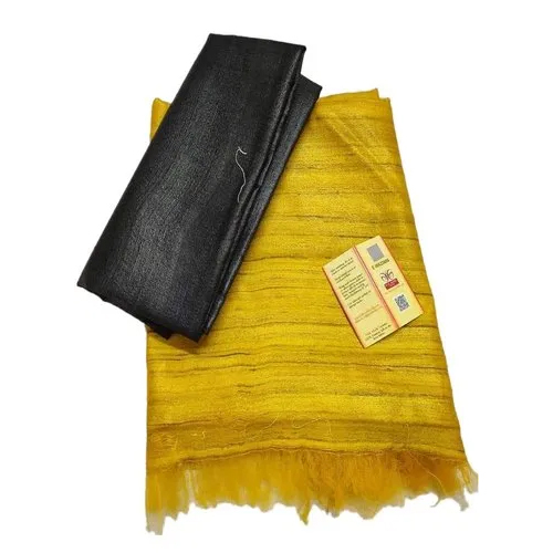 Tussar Ghicha Plain Suit Material