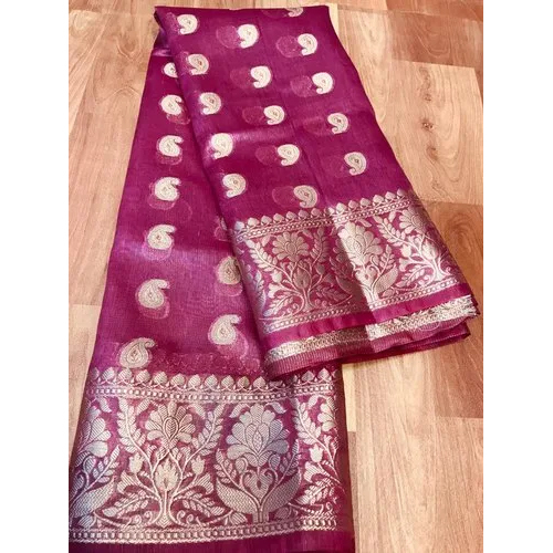 Banarsi Silk Linen Saree