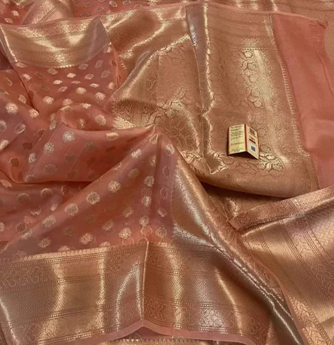 Organza Banarasi Silk Saree