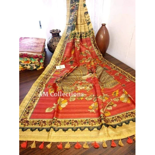 Linen Digital Printed Saree