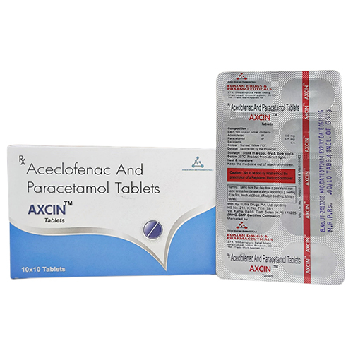 Aceclofenac And Paracetamol Tablets - Drug Type: General Medicines