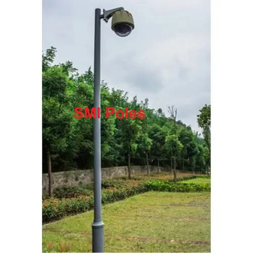 Cctv Camera Pole - Color: White