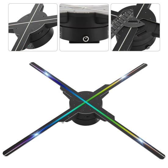 50cm 4 Blade 3d Hologram Display Fan - Application: Advertisement