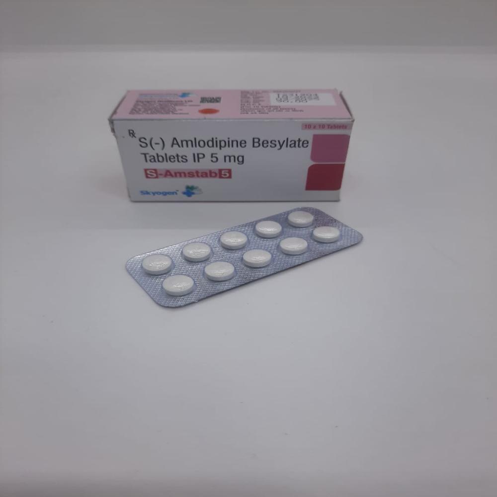 (S)-AMLODIPINE BESYLATE 5MG TABLET