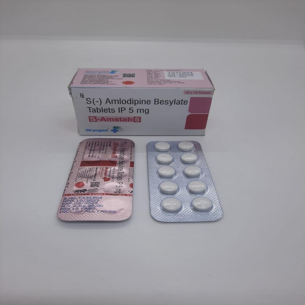 (S)-AMLODIPINE BESYLATE 5MG TABLET