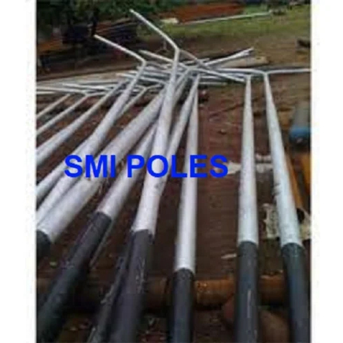 Ms Swaged High Mast Poles - Color: Silver