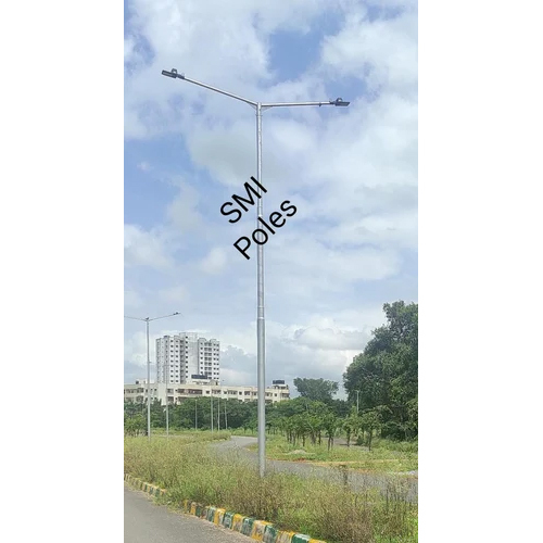 Ms Swaged High Mast Poles - Color: White