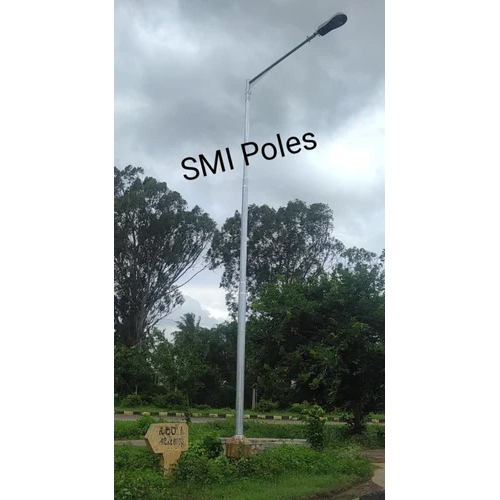 Swaged Tubular Pole - Color: Silver