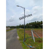 9 Mtr Ms Swaged Pole - Color: Grey