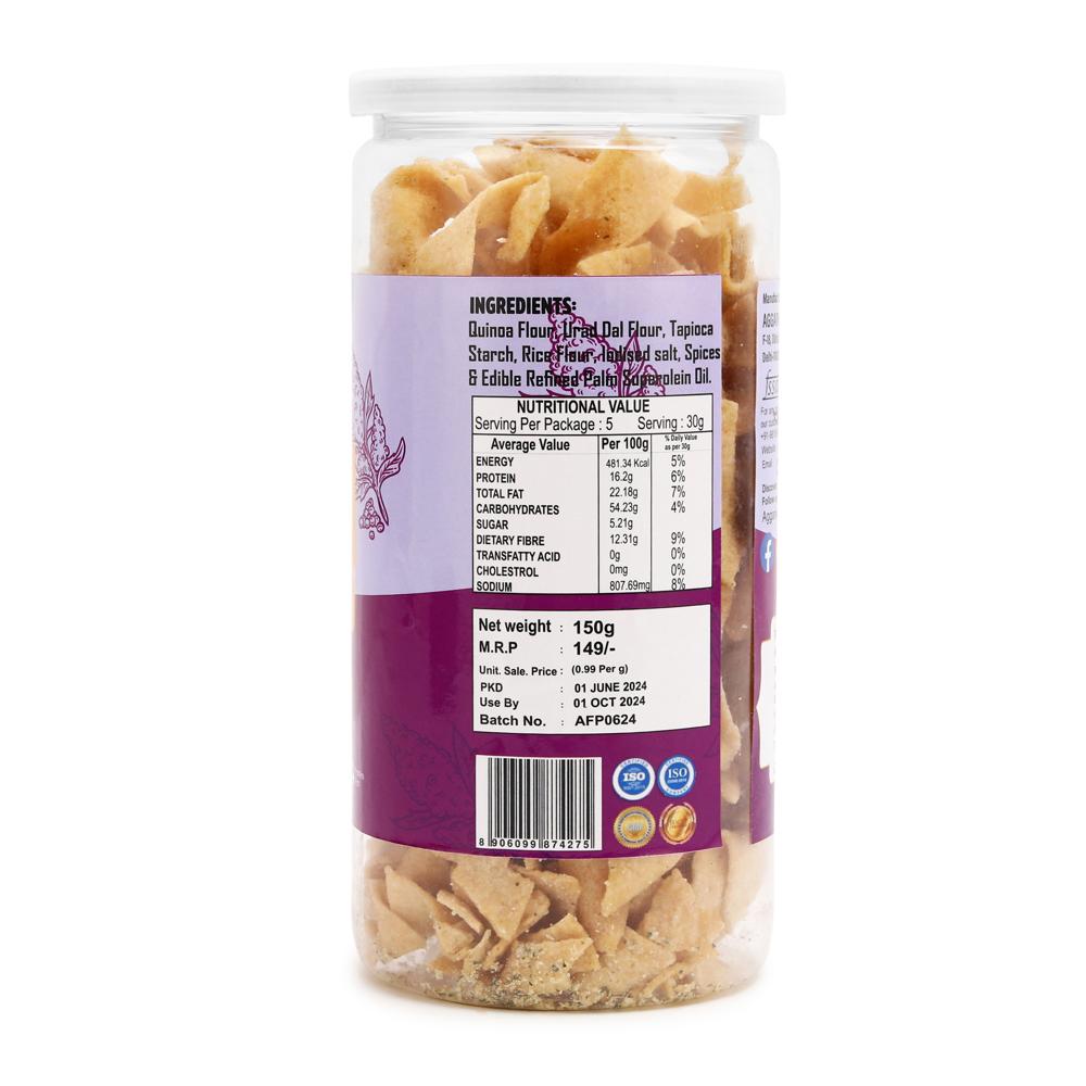 Quinoa Cream Onion Chips