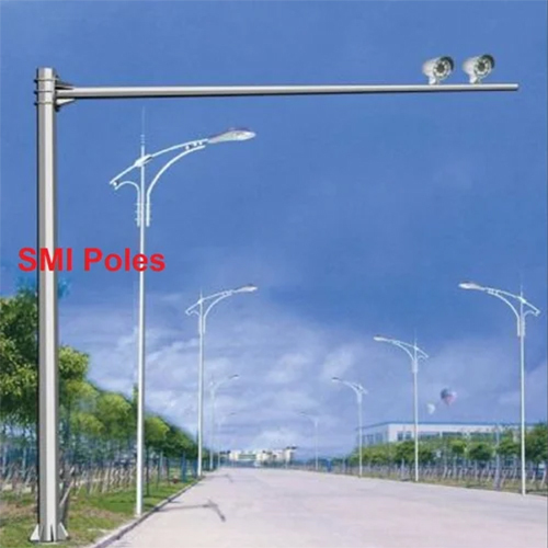 Swaged Tubular CCTV Camera Pole
