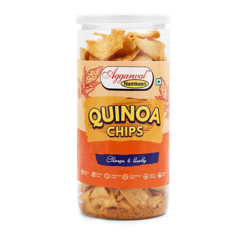 Quinoa Cheese Herbs Chips